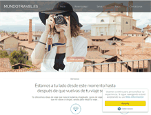 Tablet Screenshot of mundotravel.es